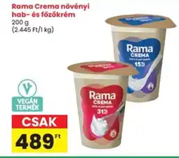 Interspar Rama crema növényi hab- és főzőkrém ajánlat