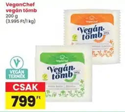 Interspar VeganChef vegán tömb ajánlat