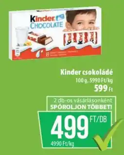 Coop Kinder csokoládé ajánlat