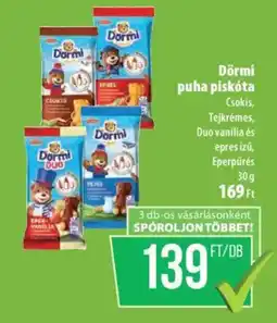 Coop Dörmi puha piskóta ajánlat