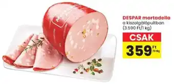 Interspar Despar mortadella ajánlat