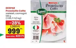 Interspar Despar prosciutto cotto ajánlat