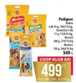 Coop Pedigree ajánlat