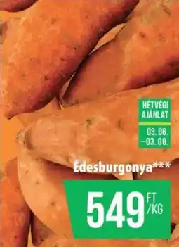 Coop Édesburgonya ajánlat