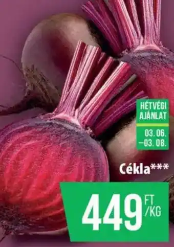 Coop Cékla ajánlat