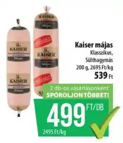 Coop Kaiser májas ajánlat