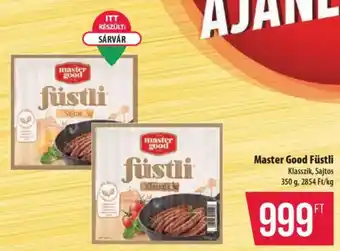 Coop Master Good Füstli ajánlat