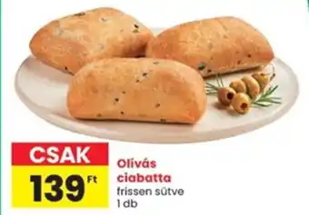 Interspar Olívás ciabatta ajánlat