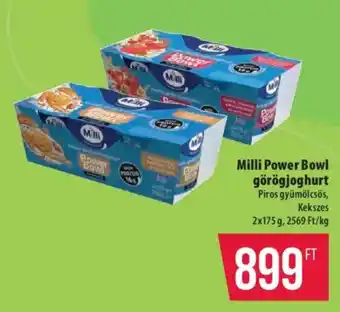 Coop Milli Power Bowl görögjoghurt ajánlat