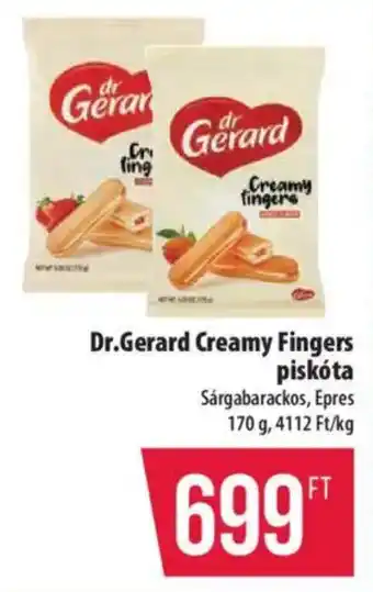 Coop Dr.Gerard Creamy Fingers piskóta ajánlat