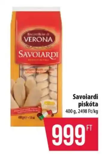 Coop Savoiardi piskóta ajánlat