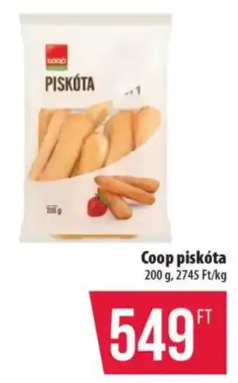 Coop Coop piskóta ajánlat