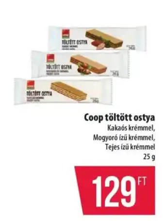 Coop Coop töltött ostya ajánlat