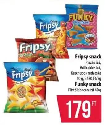 Coop Fripsy snack / Funky snack ajánlat