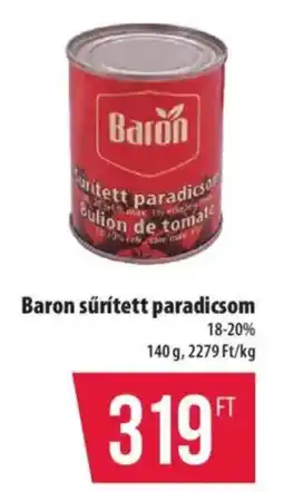 Coop Baron sűrített paradicsom ajánlat