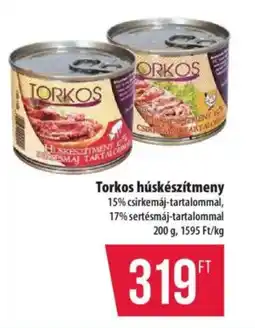 Coop Torkos húskészítmeny ajánlat