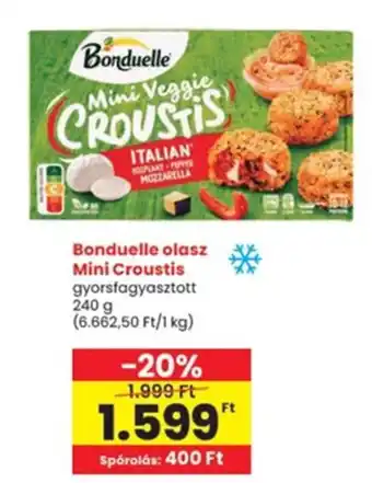 Interspar Bonduelle olasz Mini Croustis ajánlat