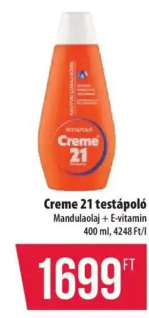 Coop Creme 21 testápoló ajánlat