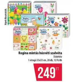 Coop Regina mintás húsvéti szalvéta ajánlat