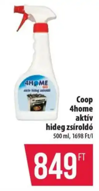 Coop Coop 4home aktív hideg zsíroldó ajánlat