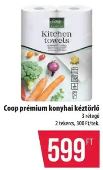 Coop Coop prémium konyhai kéztörlő ajánlat