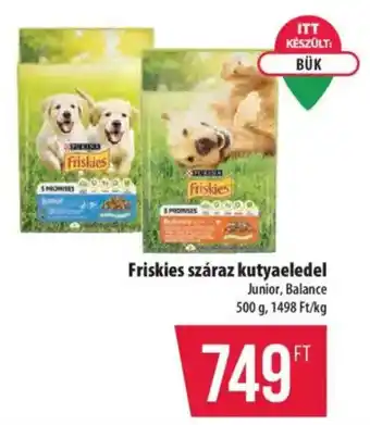 Coop Friskies száraz kutyaeledel ajánlat