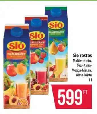 Coop Sió rostos ajánlat