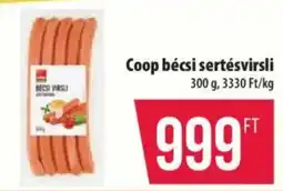 Coop Coop bécsi sertésvirsli ajánlat