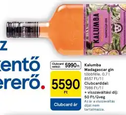 Tesco Kalumba Madagascar gin ajánlat