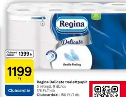 Tesco Regina Delicate toalettpapír ajánlat