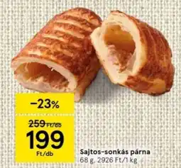 Tesco Sajtos-sonkás párna ajánlat