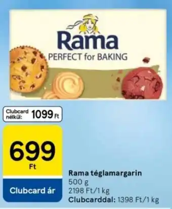 Tesco Rama téglamargarin ajánlat