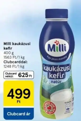 Tesco Milli kaukázusi kefir ajánlat