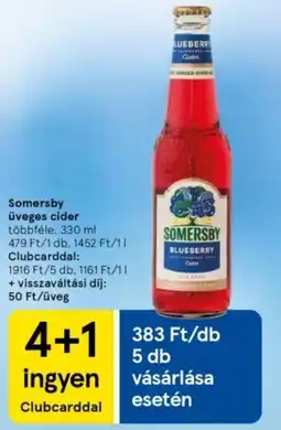 Tesco Somersby üveges cider ajánlat