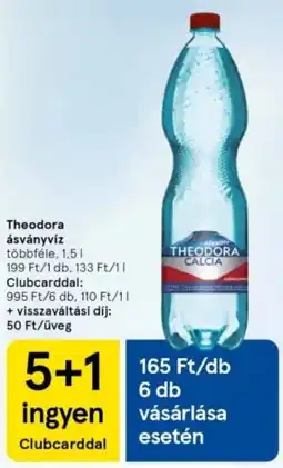 Tesco Theodora ásványvízs ajánlat