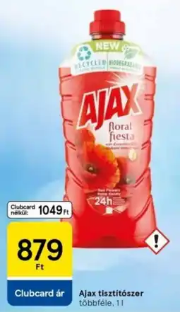 Tesco Ajax tisztítószer ajánlat