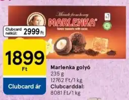 Tesco Marlenka golyó ajánlat