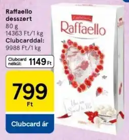 Tesco Raffaello desszert ajánlat