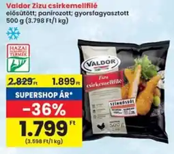 Interspar Valdor Zizu csirkemellfilé ajánlat