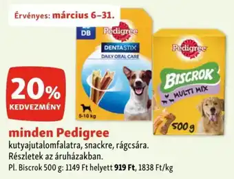 Fressnapf Minden Pedigree ajánlat