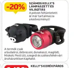 Auchan Számos Kelly's lámpaszett és világítás ajánlat