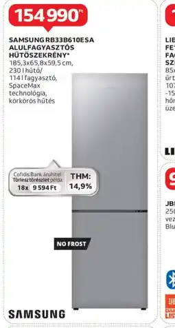 Auchan SAMSUNG RB33J38610E/SA ajánlat