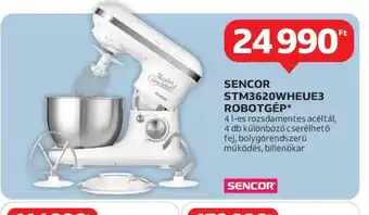 Auchan Sencor STM3620WHEUE3 Robotgép ajánlat