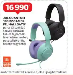 Auchan JBL Quantum 100M2 Gamer Fejhallgató ajánlat