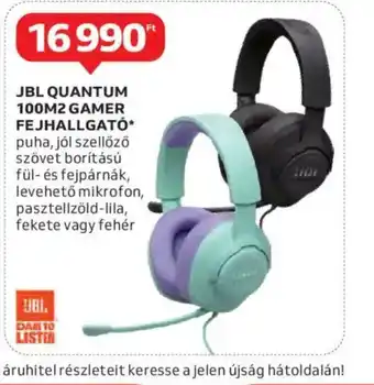 Auchan JBL Quantum 100M2 Gamer Fejhallgató ajánlat