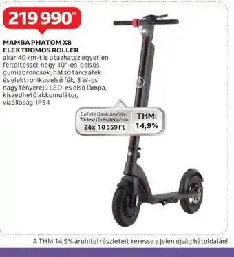 Auchan Mamba Phantom X11 Elektromos Roller ajánlat