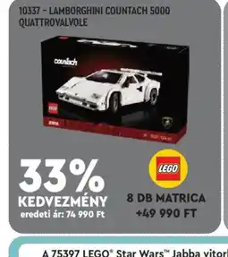 Auchan LEGO Technic Lamborghini Countach ajánlat