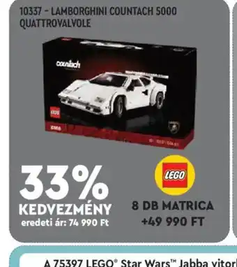 Auchan LEGO Technic Lamborghini Countach ajánlat