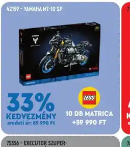 Auchan LEGO Technic Yamaha MT-10 SP ajánlat