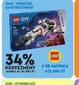 Auchan LEGO City 60446Moduláris Galaktikus Űrhajó ajánlat